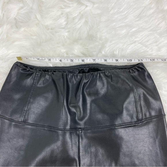 Aritzia Wilfred Free Daria Pant High-Waisted Vegan Leather Leggings Size Small - Picture 7 of 8